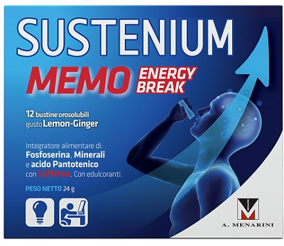 Sustenium Memo Energy Break Integratore Energetico 12 Bustine Sustenium Memo Energy Break Integratore Energetico 12 Bustine