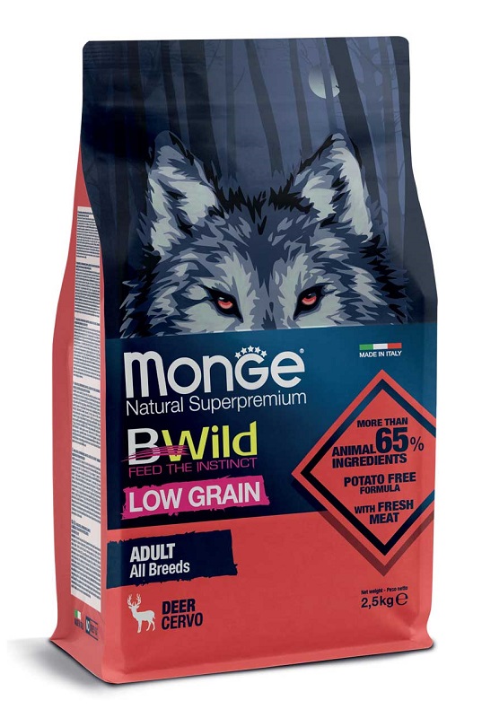 MONGE LOW GRAIN AB AD CER2,5KG