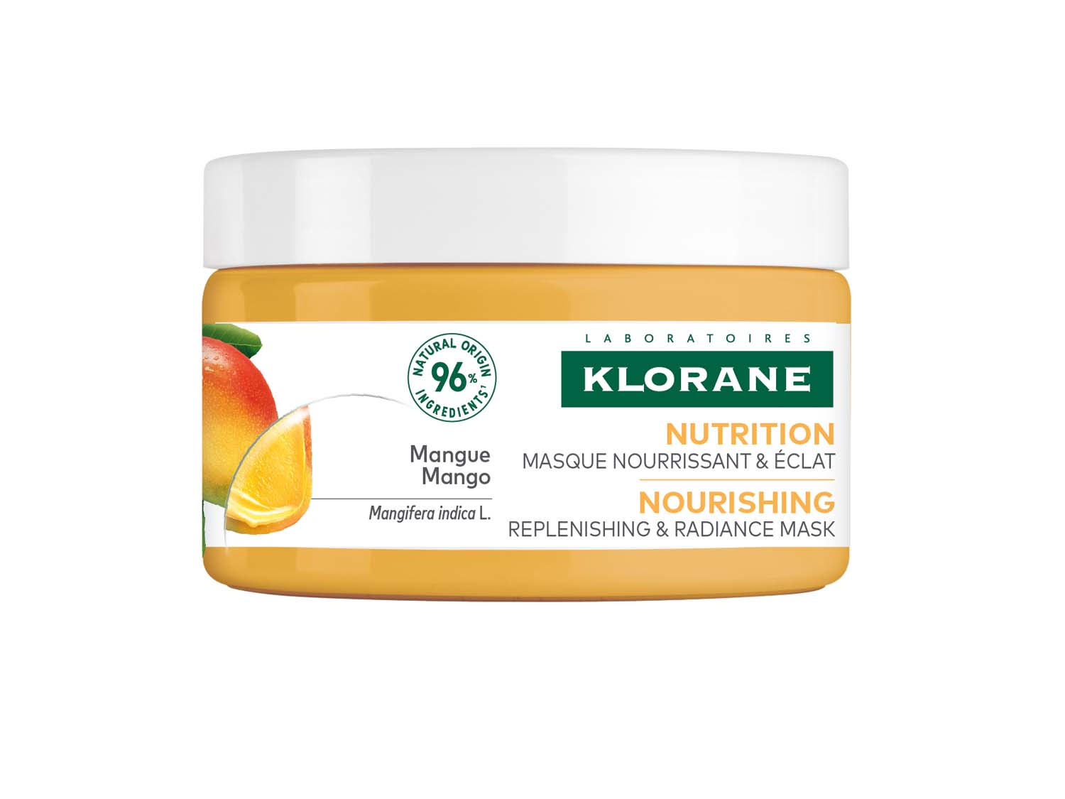 Klorane - Maschera Nutritiva Al Mango Per Capelli Secchi 250 ml
