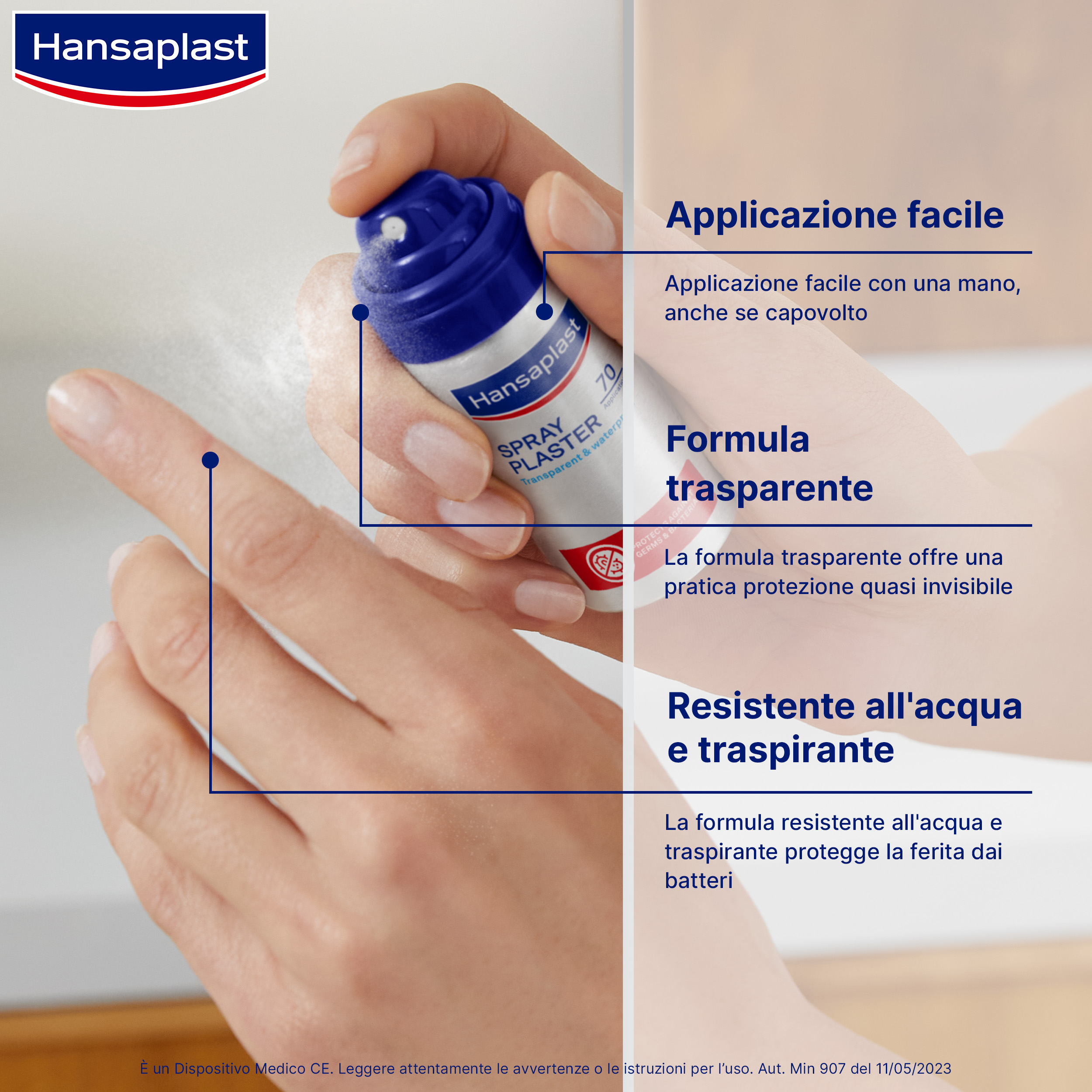 Hansaplast Cerotto Spray Flacone 32.5 ml