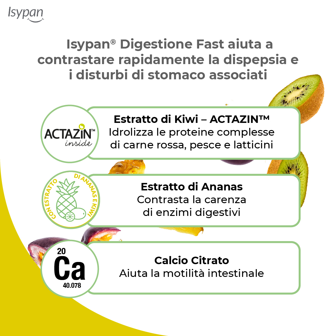 ISYPAN® DIGESTIONE FAST 20 BUSTINE OROSOLUBILI ISYPAN® DIGESTIONE FAST 20 BUSTINE OROSOLUBILI