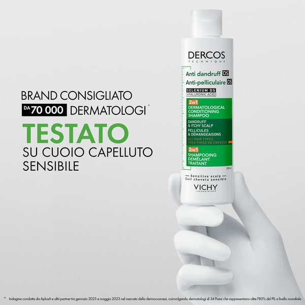 Vichy Dercos Trattamento Antiforfora 2in1 Shampoo+Balsamo 200ml Vichy Dercos Trattamento Antiforfora 2in1 Shampoo+Balsamo 200ml