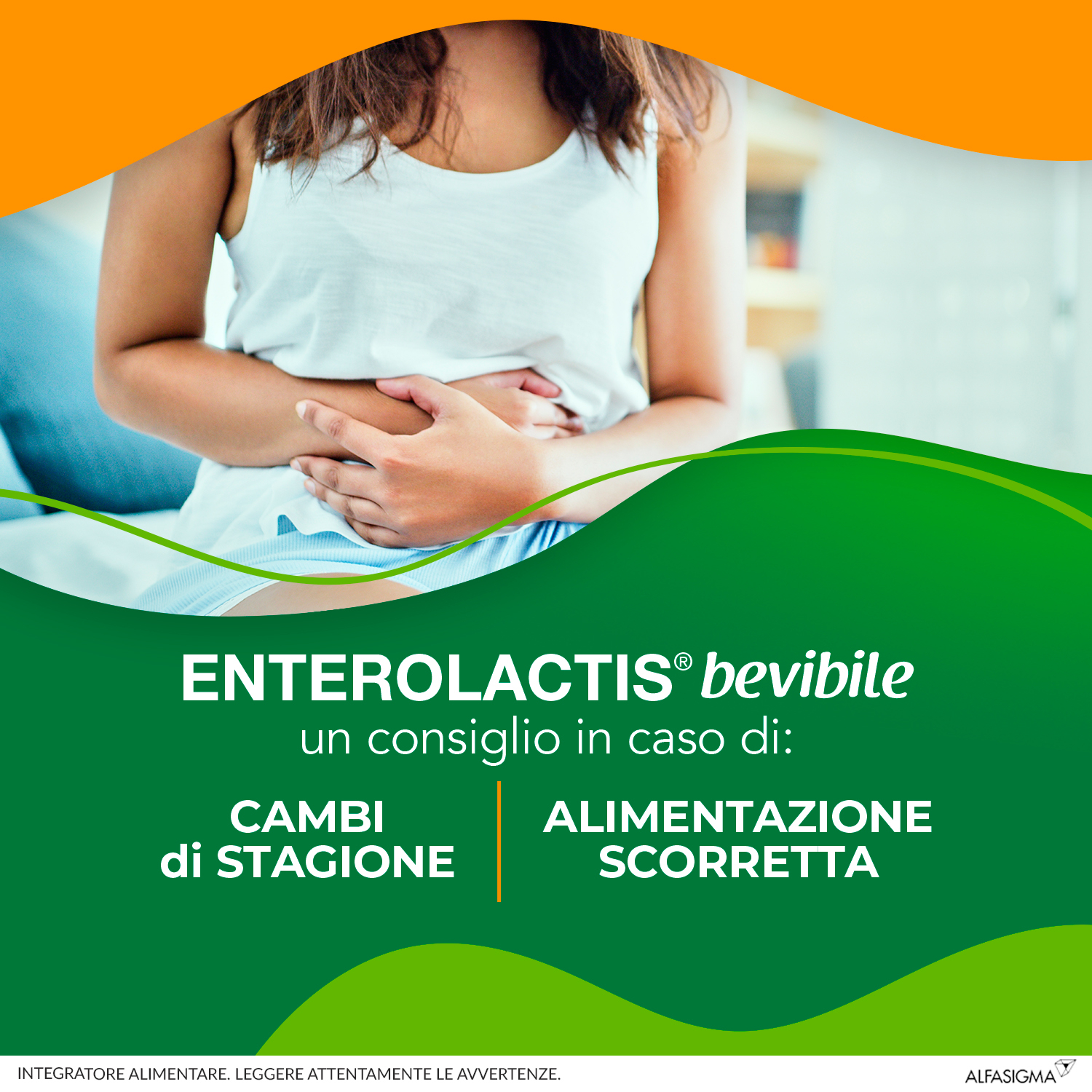 Enterolactis Bevibile, Integratore Alimentare con Fermenti lattici, probiotici L,Casei DG, 8 Miliardi Cellule Vive, Senza Glutine e Lattosio, 6 Flaconcini da 10ml, Gusto Fragola