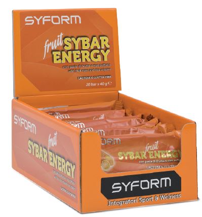 Syform Sybar Energy Fruit barretta energetica gusto ACE 40g