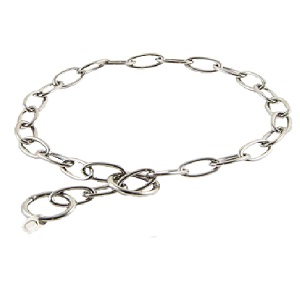 BALLATORE COLLARE STRANGOLO ACCIAIO INOX OVALE 40CM (REF. 652/40)