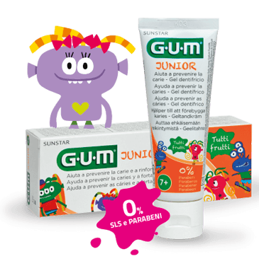 Gum Junior 6+ Dentifricio Per Bambini 50 ml Gum Junior 6+ Dentifricio Per Bambini 50 ml