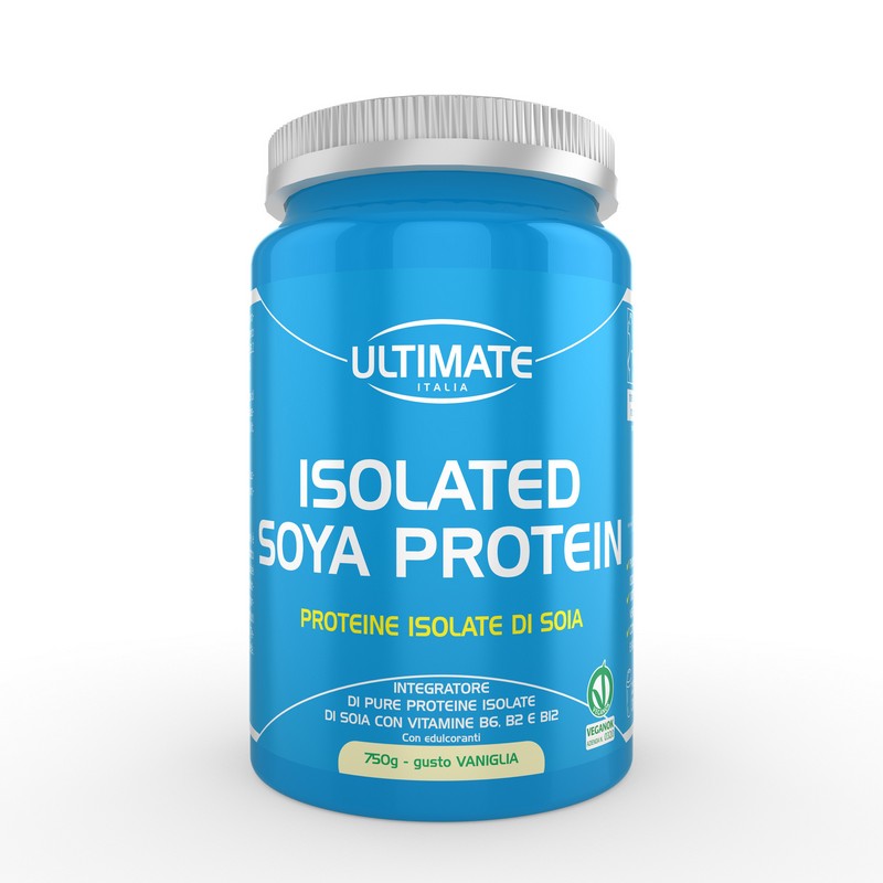 Ultimate Italia Isolated Soya Protein Gusto Vaniglia - Proteine Isolate Di Soia 750 g