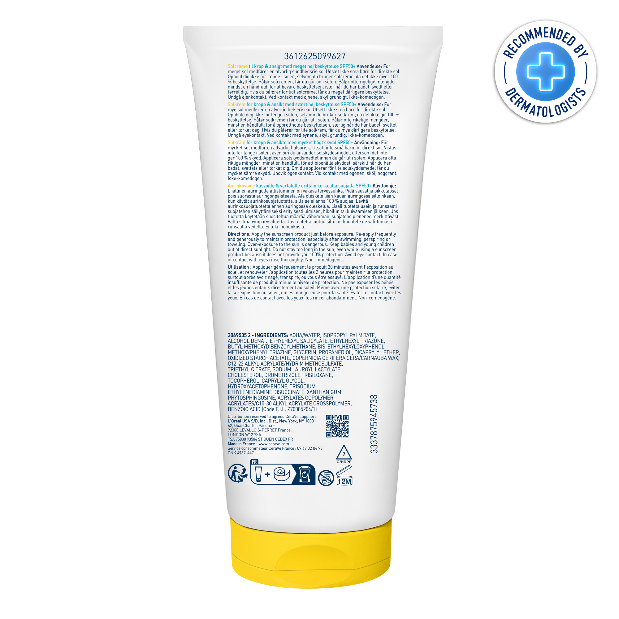 Cerave - Protezione Solare Idratante Invisibile Viso E Corpo SPF30 Per Pelli Da Normali A Secche 75 ml