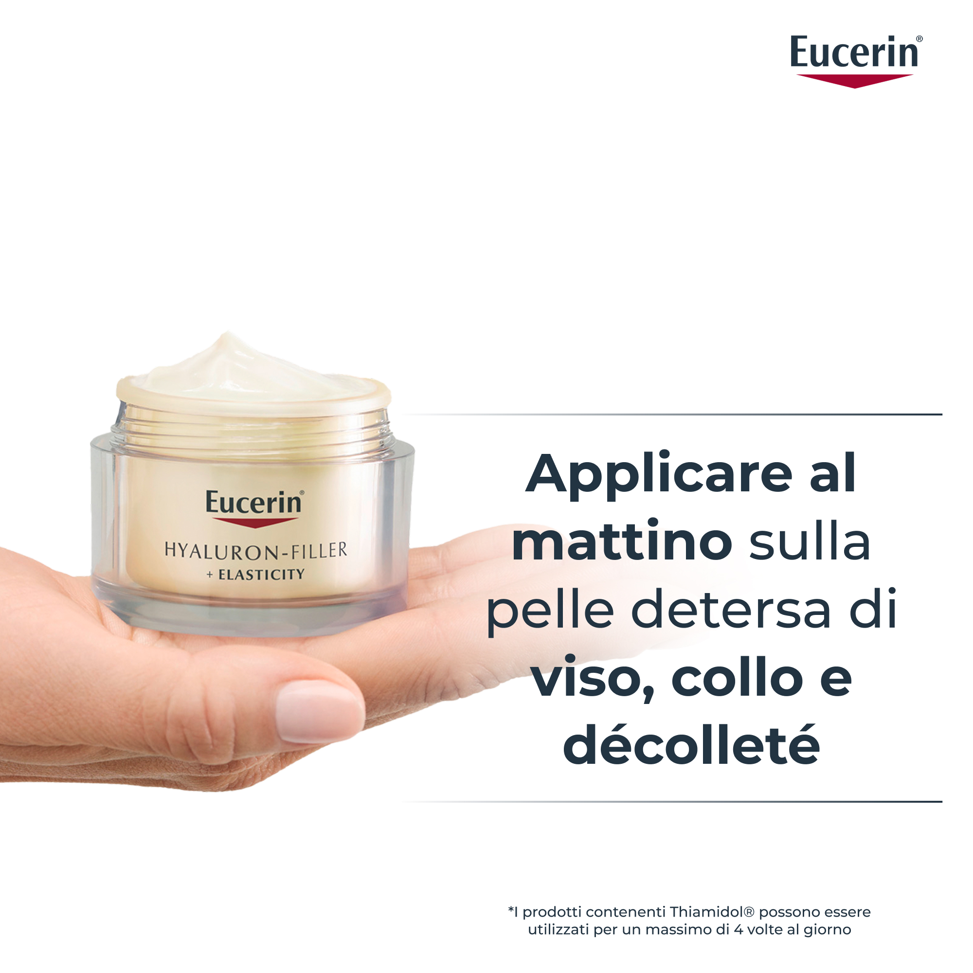 Eucerin Hyal-Filler Elasticity Crema Giorno Viso Antiage 50mL Eucerin Hyal-Filler Elasticity Crema Giorno Viso Antiage 50mL
