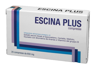 Escina Plus Integratore Antinfiammatorio 20 Compresse