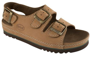 AIRBAG Sandali Nubuck Cuoio con cint.39