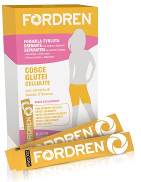 Fordren Cosce Glutei Cellulite Integratore Drenante 20 Stick Pack Fordren Cosce Glutei Cellulite Integratore Drenante 20 Stick Pack