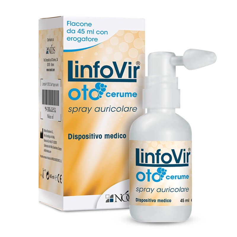 LinfoVir Oto Cerume Spray Auricolare 45 ml LinfoVir Oto Cerume Spray Auricolare 45 ml