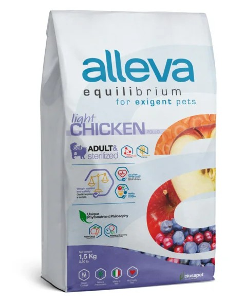 ALLEVA EQUILIBRIUM CAT CHICKEN STERILIZED KG 1.5 - P61064