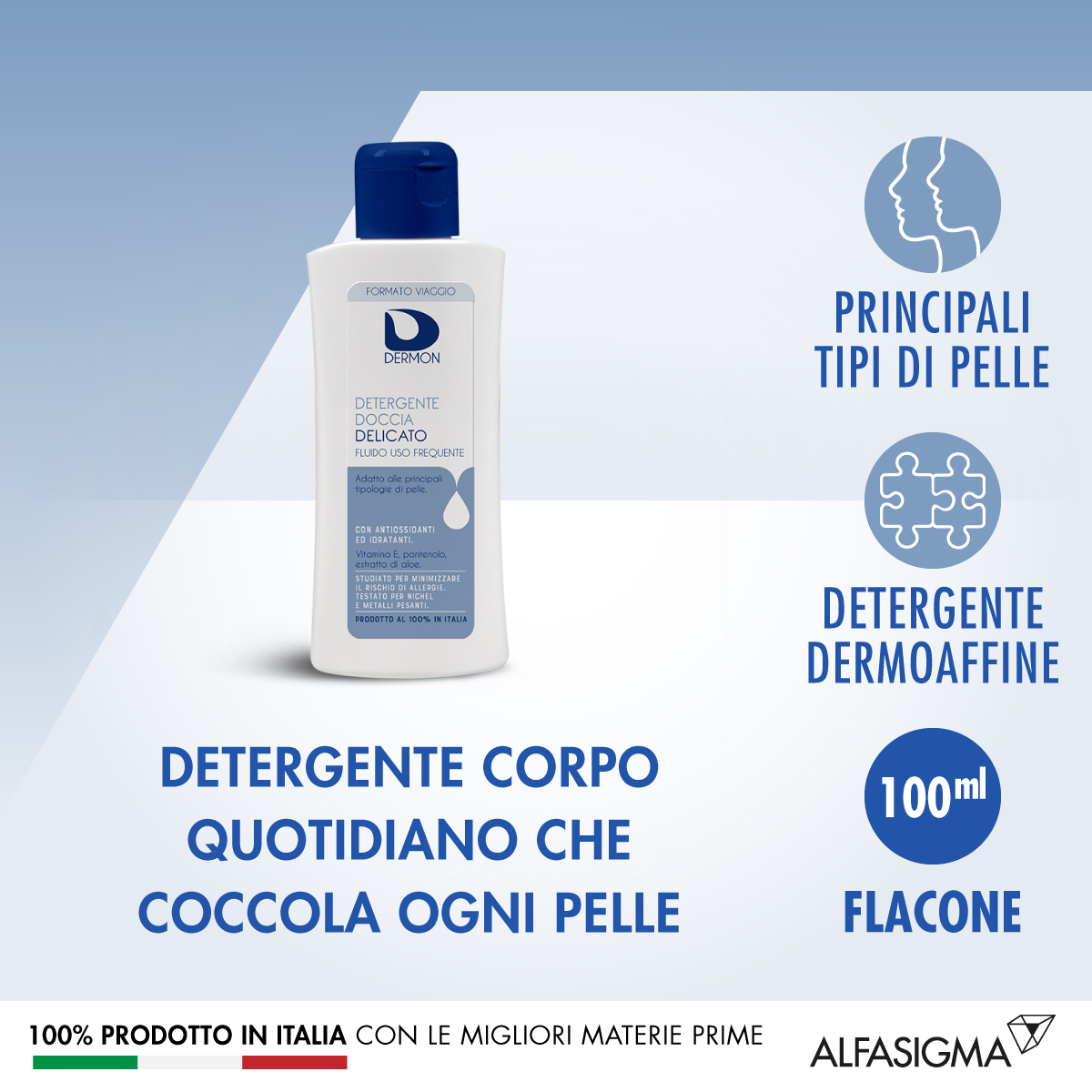 DERMON DETERG DOCCIA DELIC 100ML