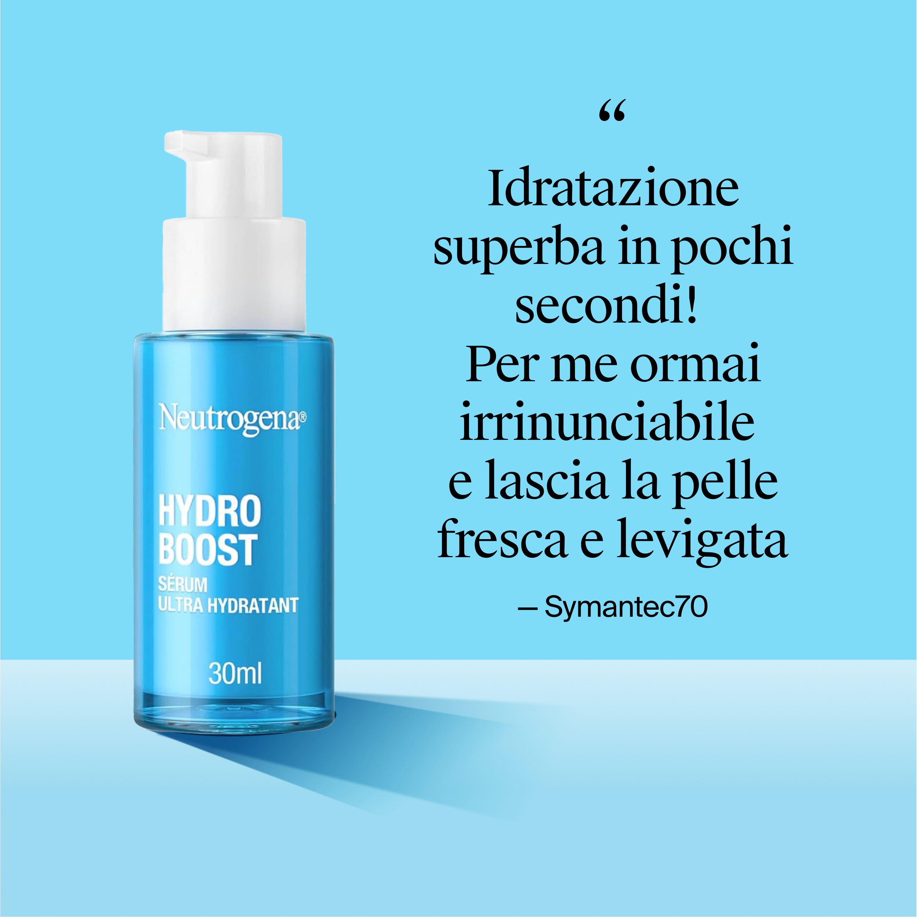 Neutrogena Hydro Boost - Siero Ultra Idratante Viso 30 ml
