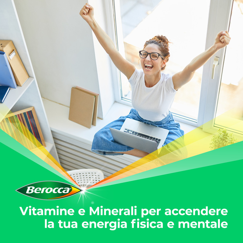 Berocca Plus, Integratore Alimentare, contro Stanchezza Fisica e Mentale, con Vitamine B, Vitamina C, Calcio, Magnesio e Zinco, Gusto Arancia, 15 Compresse Effervescenti Berocca Plus, Integratore Alimentare, contro Stanchezza Fisica e Mentale, con Vitamine B, Vitamina C, Calcio, Magnesio e Zinco, Gusto Arancia, 15 Compresse Effervescenti