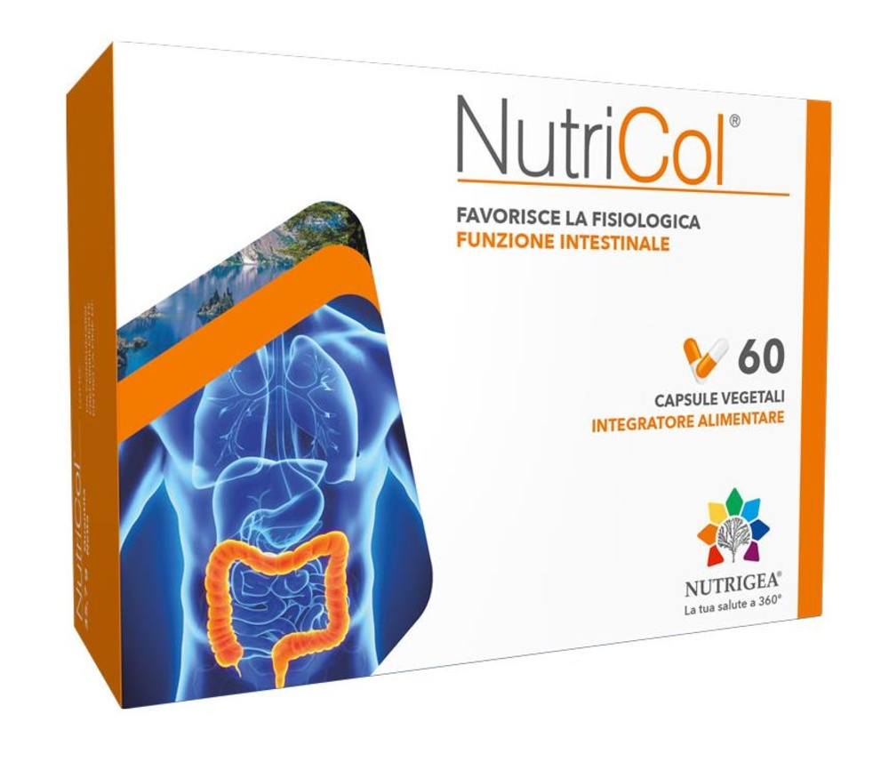 Nutricol - Integratore per la normale funzione intestinale - 60 capsule Nutricol - Integratore per la normale funzione intestinale - 60 capsule