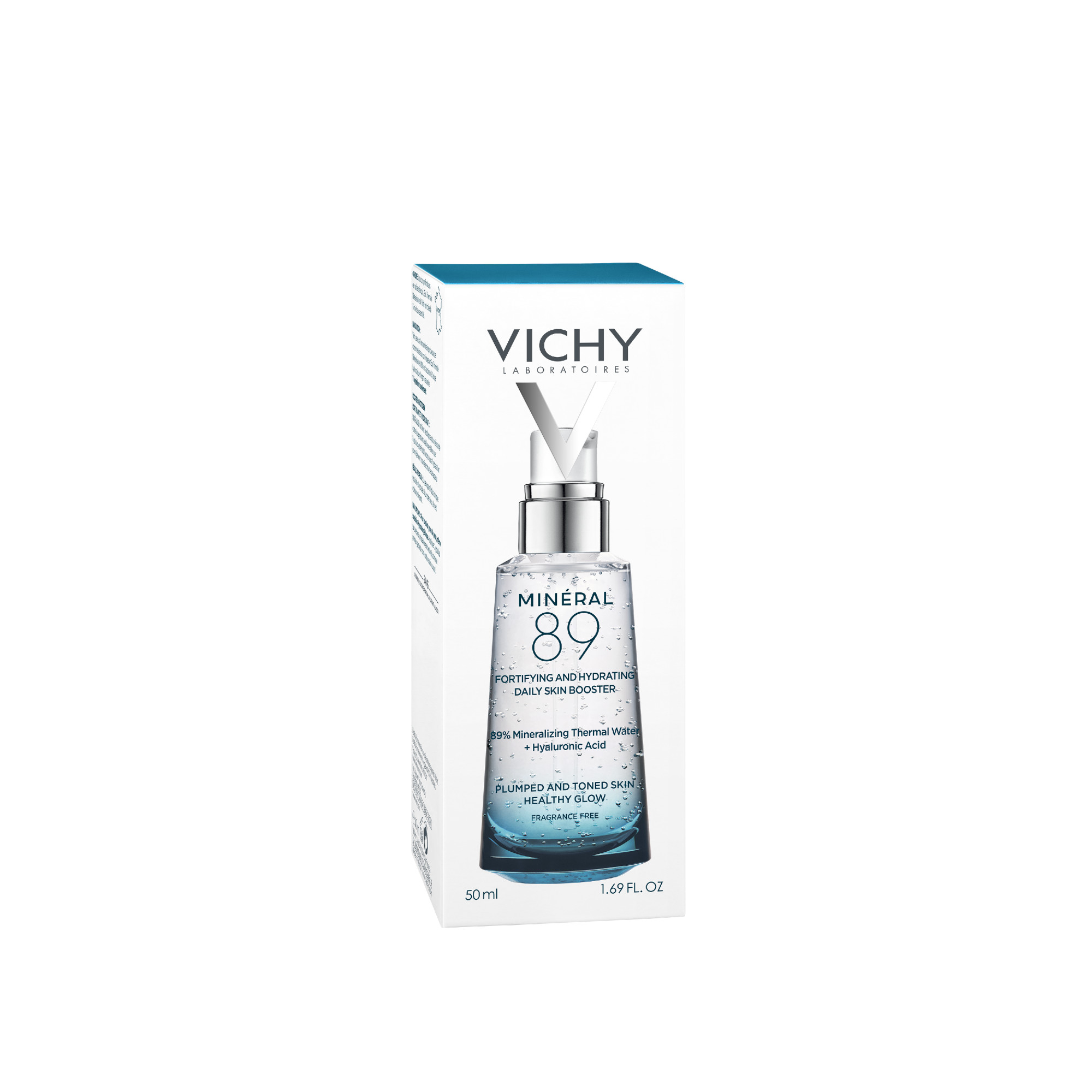 Vichy Minéral 89 - Booster Quotidiano Con Acido Ialuronico Fortificante E Rimpolpante 50 ml