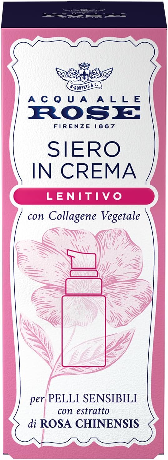 Acqua Alle Rose - Siero In Crema Lenitivo Per Pelli Sensibili 30 ml