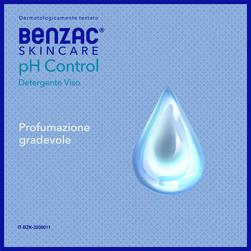 Benzac Skincare pH Control, Detergente Viso, Anti Acne, con Antibatterico, Elimina le Impurità e Rispetta il pH Cutaneo, con Gluconolattone e Zinco 150ml Benzac Skincare pH Control, Detergente Viso, Anti Acne, con Antibatterico, Elimina le Impurità e Rispetta il pH Cutaneo, con Gluconolattone e Zinco 150ml