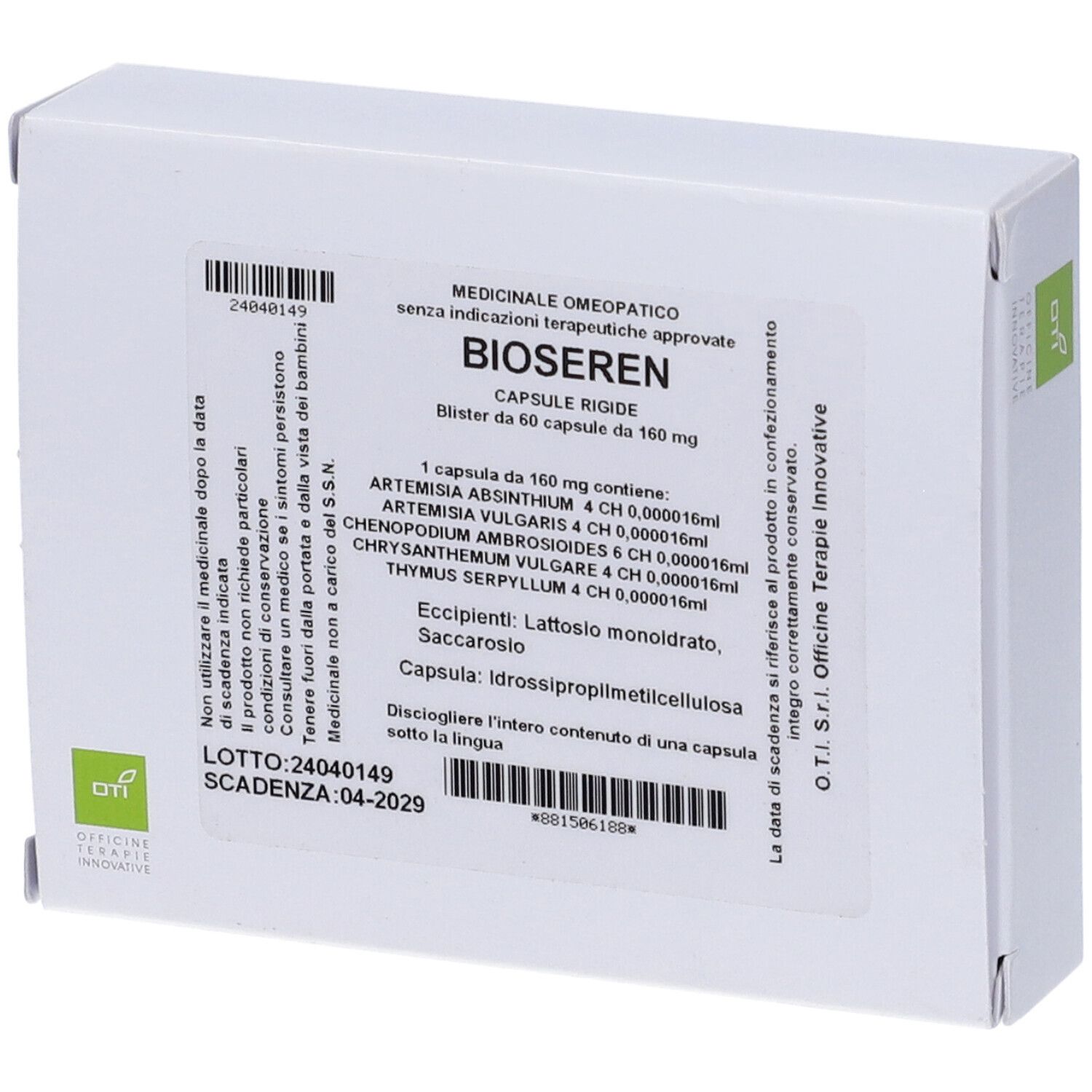 BIOSEREN COMPOSTO 60CPS