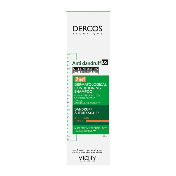 Vichy Dercos Trattamento Antiforfora 2in1 Shampoo+Balsamo 200ml Vichy Dercos Trattamento Antiforfora 2in1 Shampoo+Balsamo 200ml