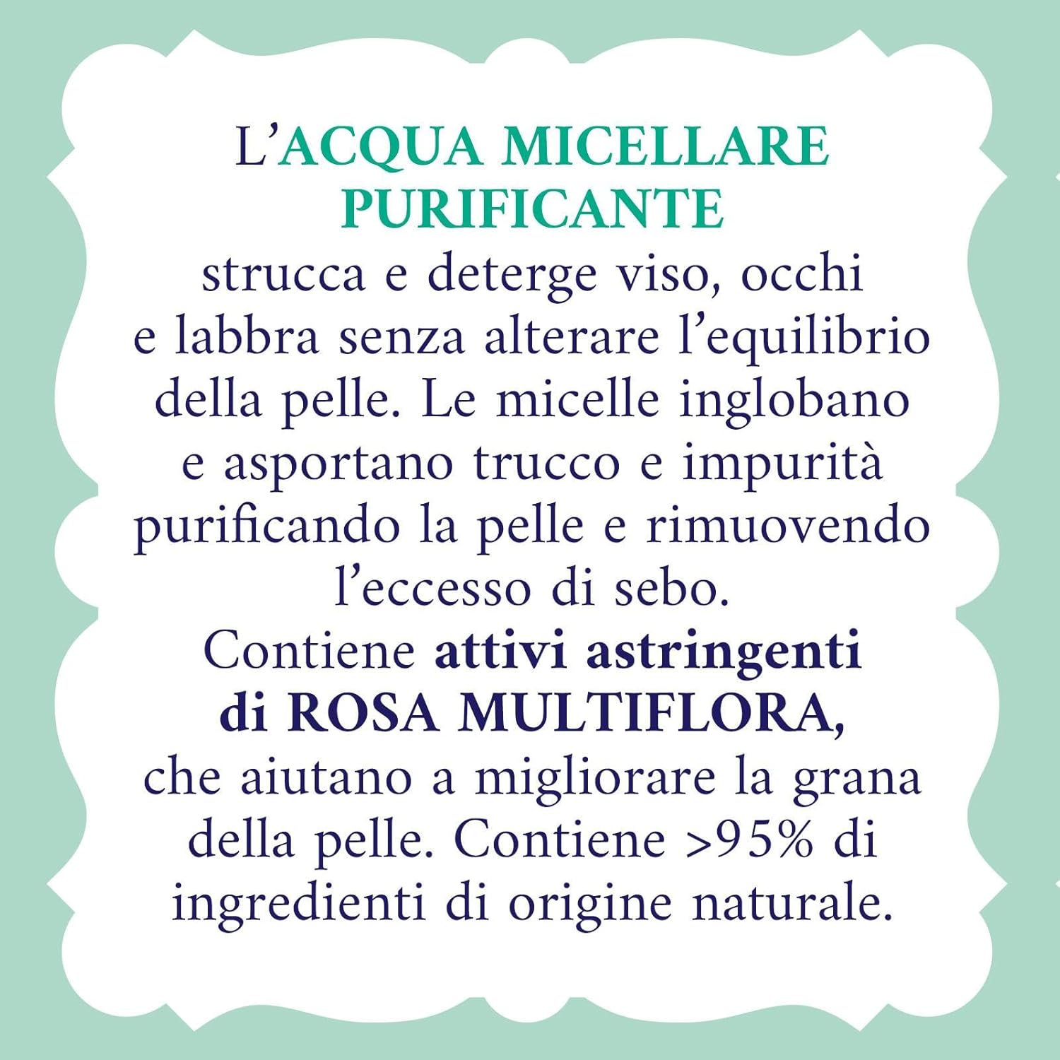 Acqua Alle Rose - Acqua Micellare Struccante Purificante Viso 200 ml
