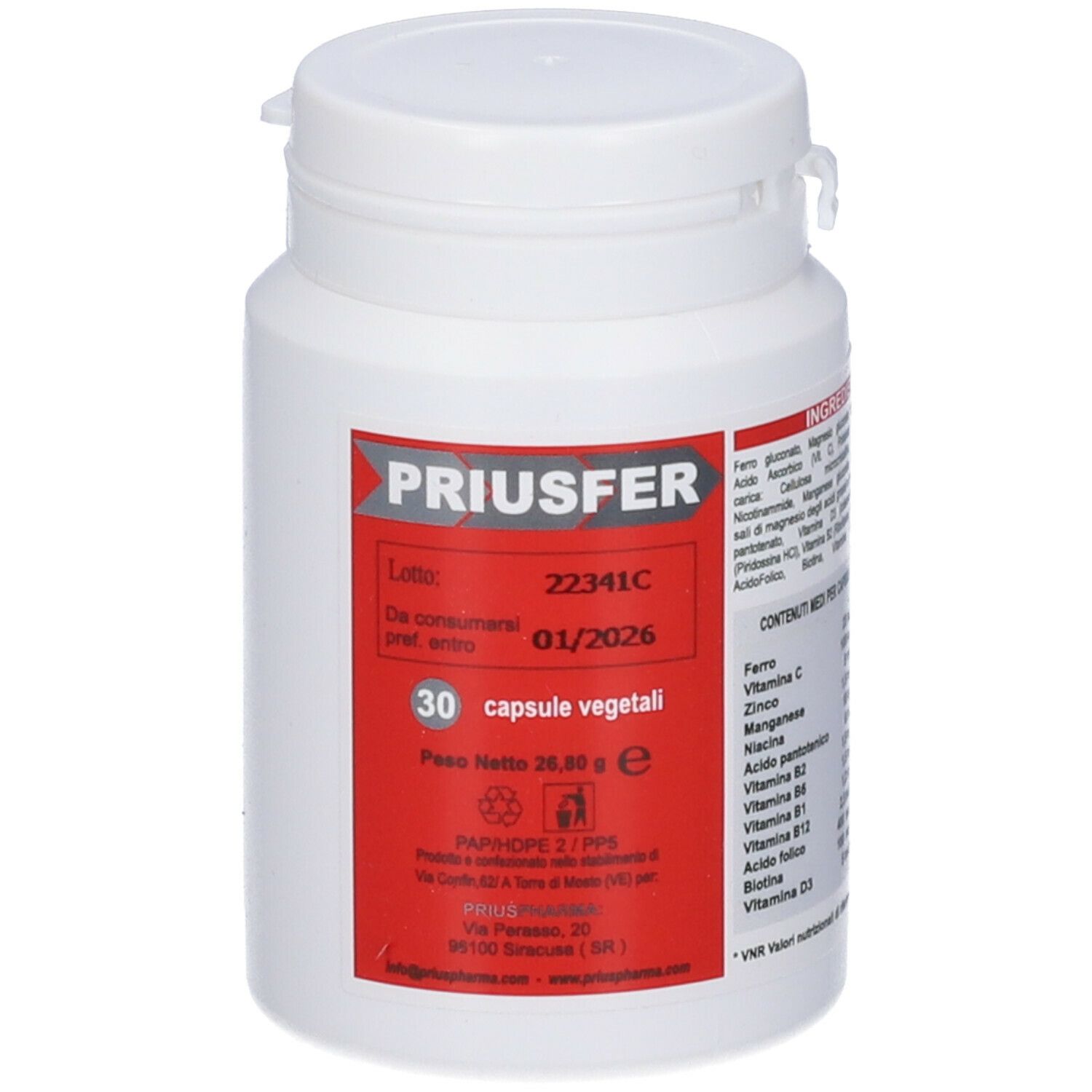 PRIUSFER 30CPS