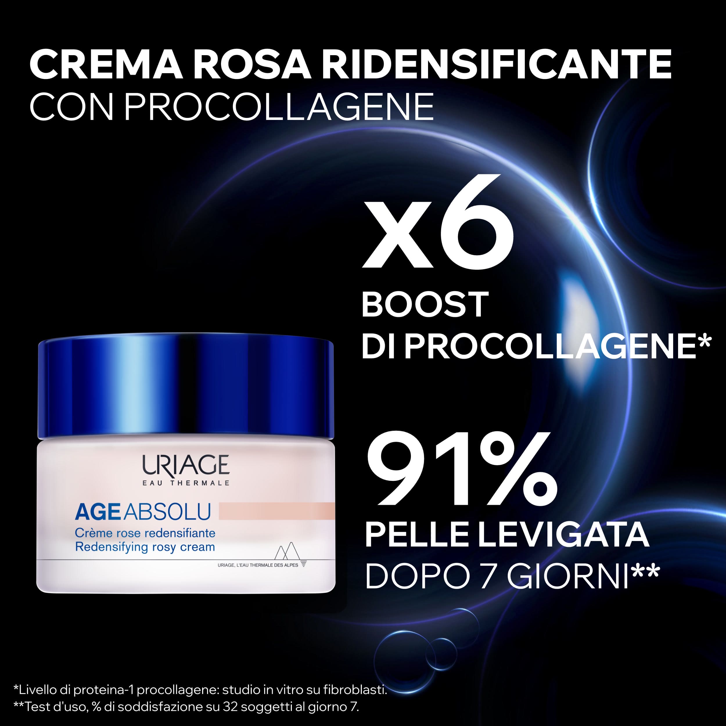 Uriage Age Absolu Crema Rosa Ridensificante Viso 50 ml