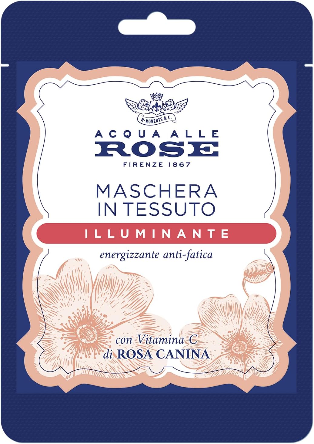 Acqua Alle Rose - 1 Maschera In Tessuto Illuminante Viso