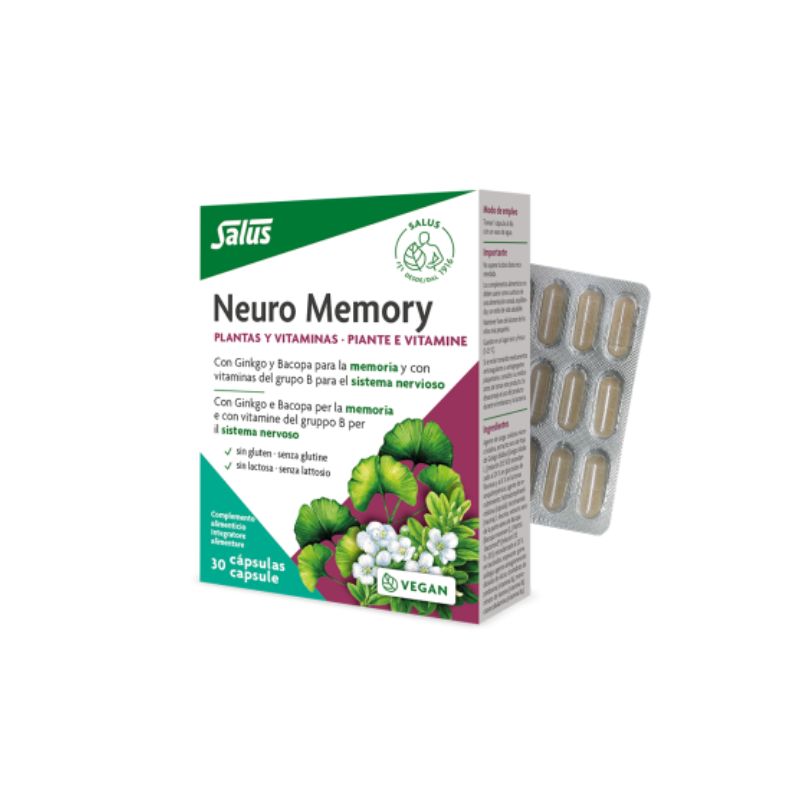 Salus - Neuro Memory 30 Csapsule - Integratore Per La Memoria
