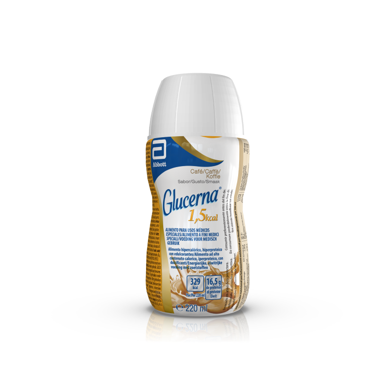 Glucerna 1.5 KCAL Alimento a Fini Medici Speciali Per Diabetici Caffè 220ml