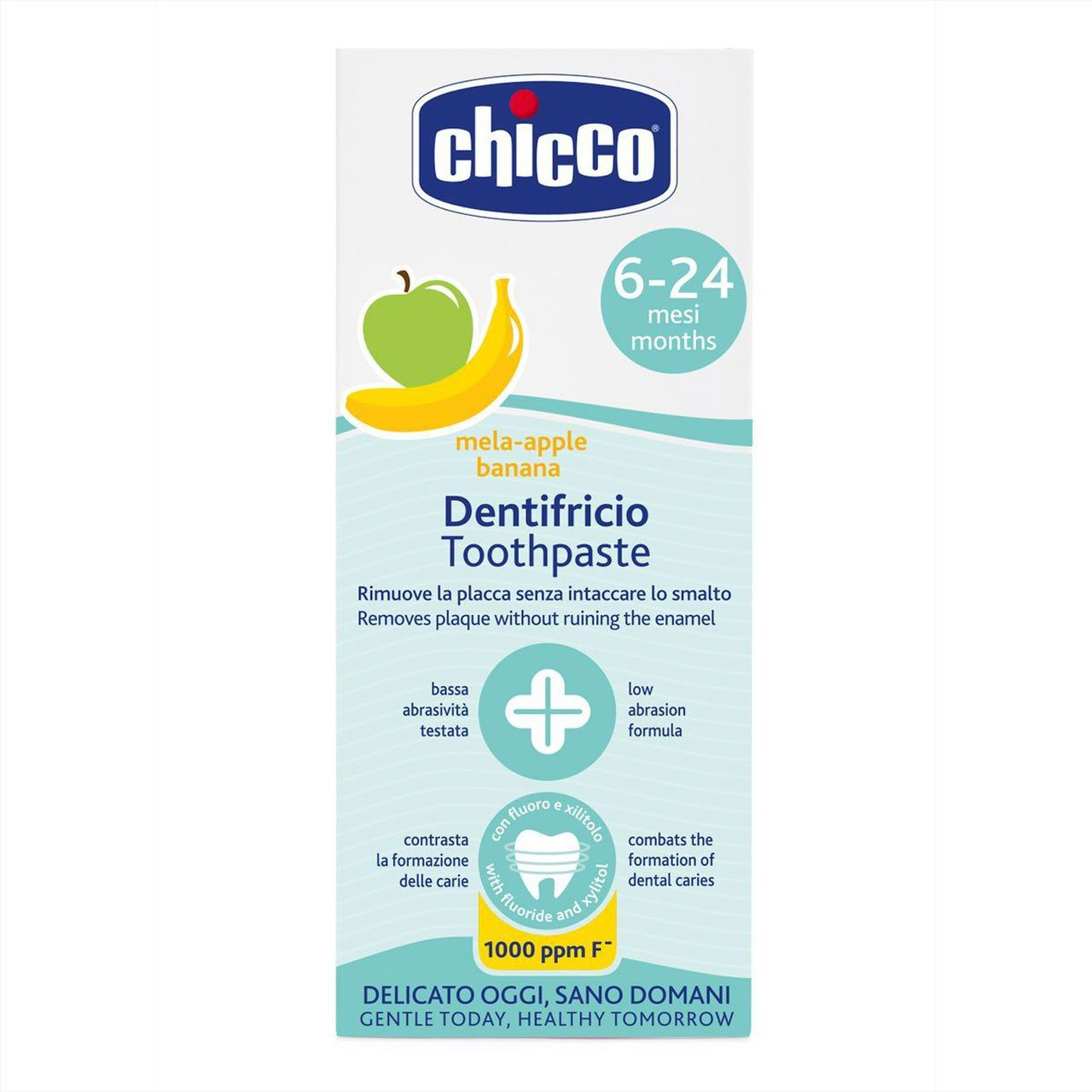 Chicco Dentifricio MelaBanana 50 ml +6m Chicco Dentifricio MelaBanana 50 ml +6m