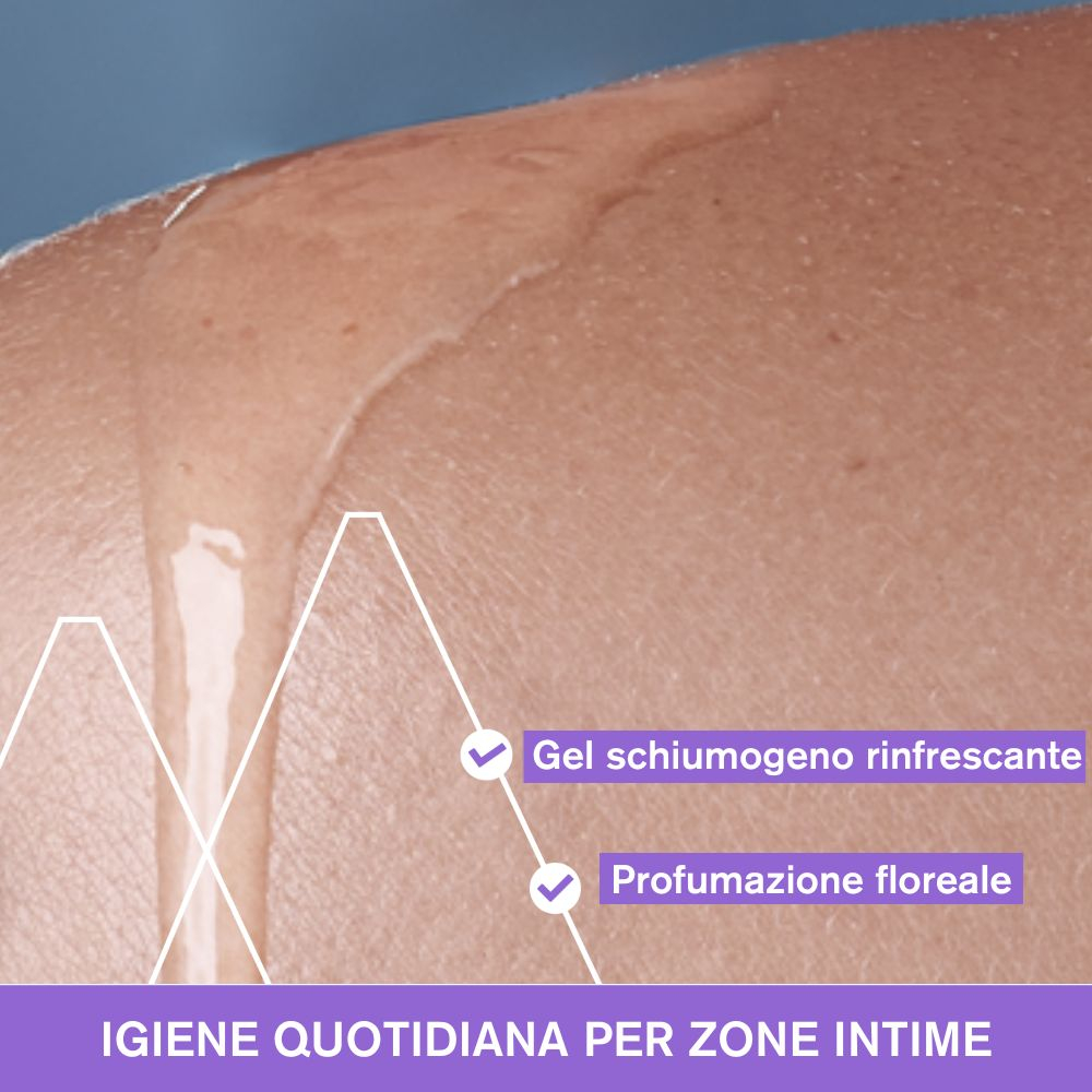 URIAGE GYN-PHY Gel schiumogeno detergente intimo rinfrescante per l'igiene quotidiana delle zone intime 200ML