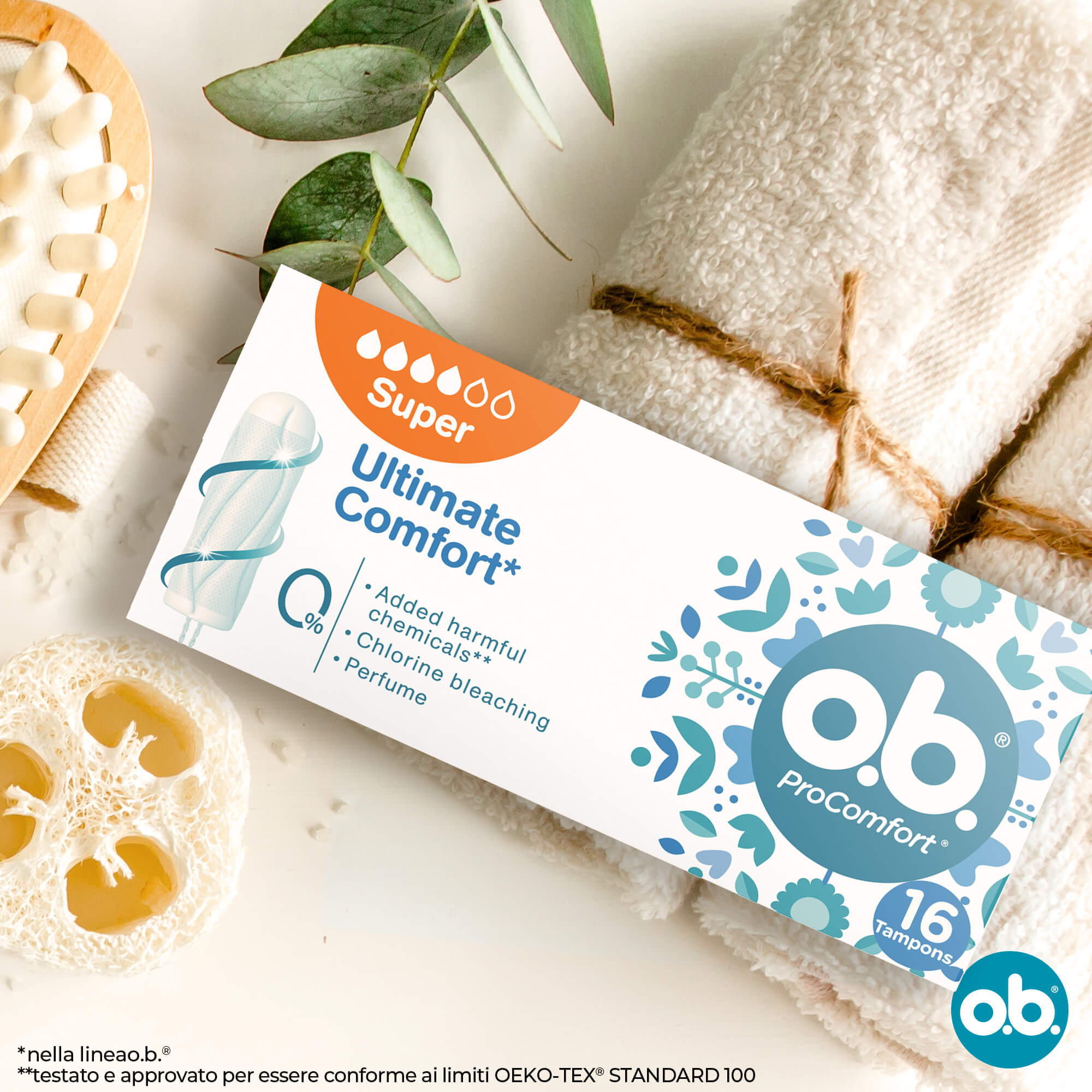 O.B. ProComfort Super 16 Assorbenti Interni O.B. ProComfort Super 16 Assorbenti Interni