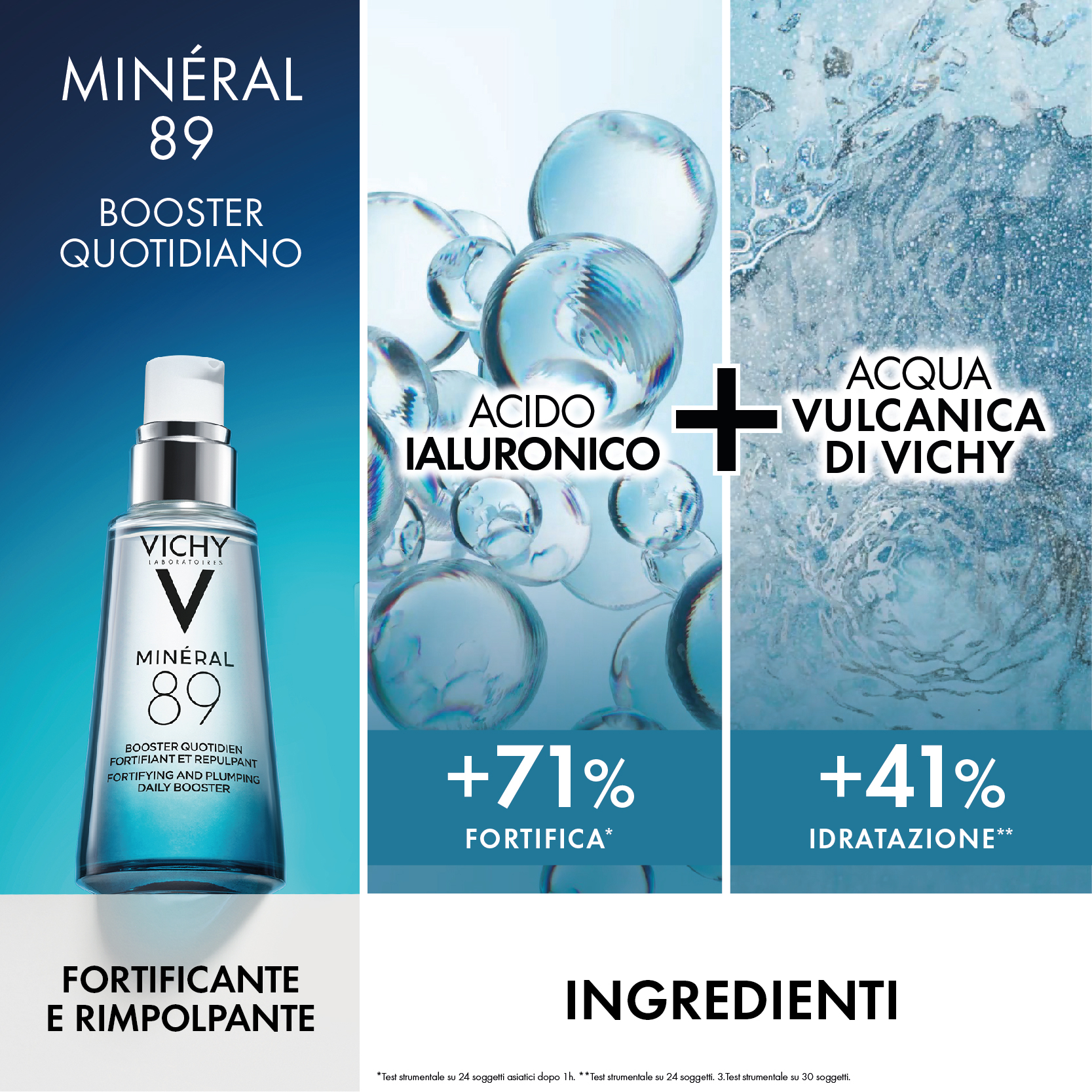 Vichy Cofanetto Regalo per un'Idratazione Intensa con Minéral 89 Booster Siero 50 ml + Minéral 89 Crema 15 ml Vichy Cofanetto Regalo per un'Idratazione Intensa con Minéral 89 Booster Siero 50 ml + Minéral 89 Crema 15 ml