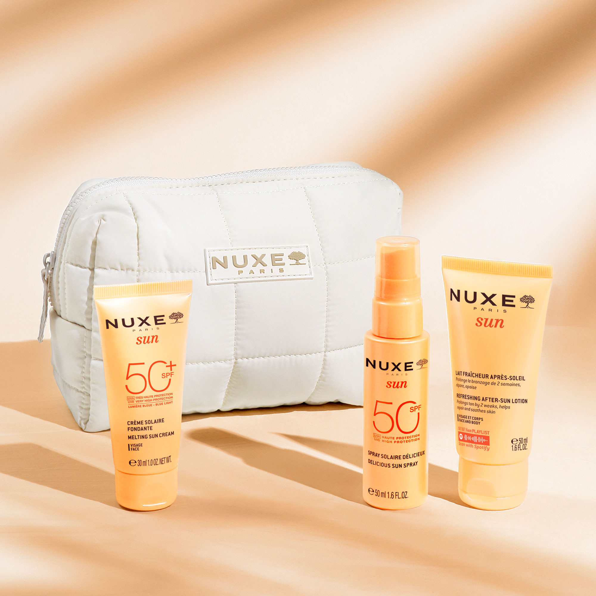 Nuxe - Trousse My Summer Essentials - Crema Solare 30 ml + Latte Solare 50 ml + Doposole 50 ml