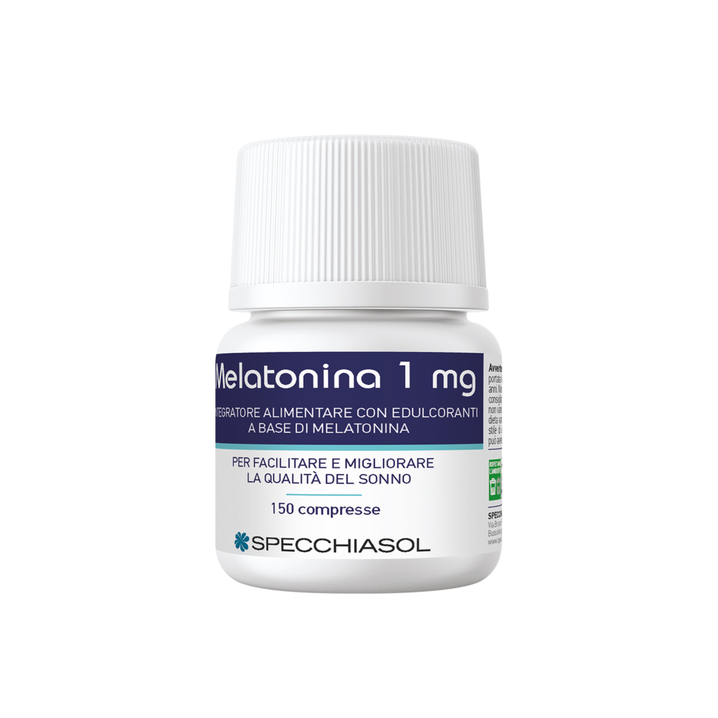 Specchiasol melatonina per il relax e riposo notturno 150 compresse