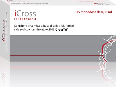 iCross Soluzione Oftalmica Protezione Corneale 15 Flaconcini Monodose