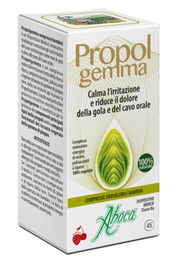 Aboca Propolgemma Bambini Irritazione Cavo Orale 45 Compresse Orosolubili - DISPOSITIVO MEDICO Classe II a Aboca Propolgemma Bambini Irritazione Cavo Orale 45 Compresse Orosolubili - DISPOSITIVO MEDICO Classe II a