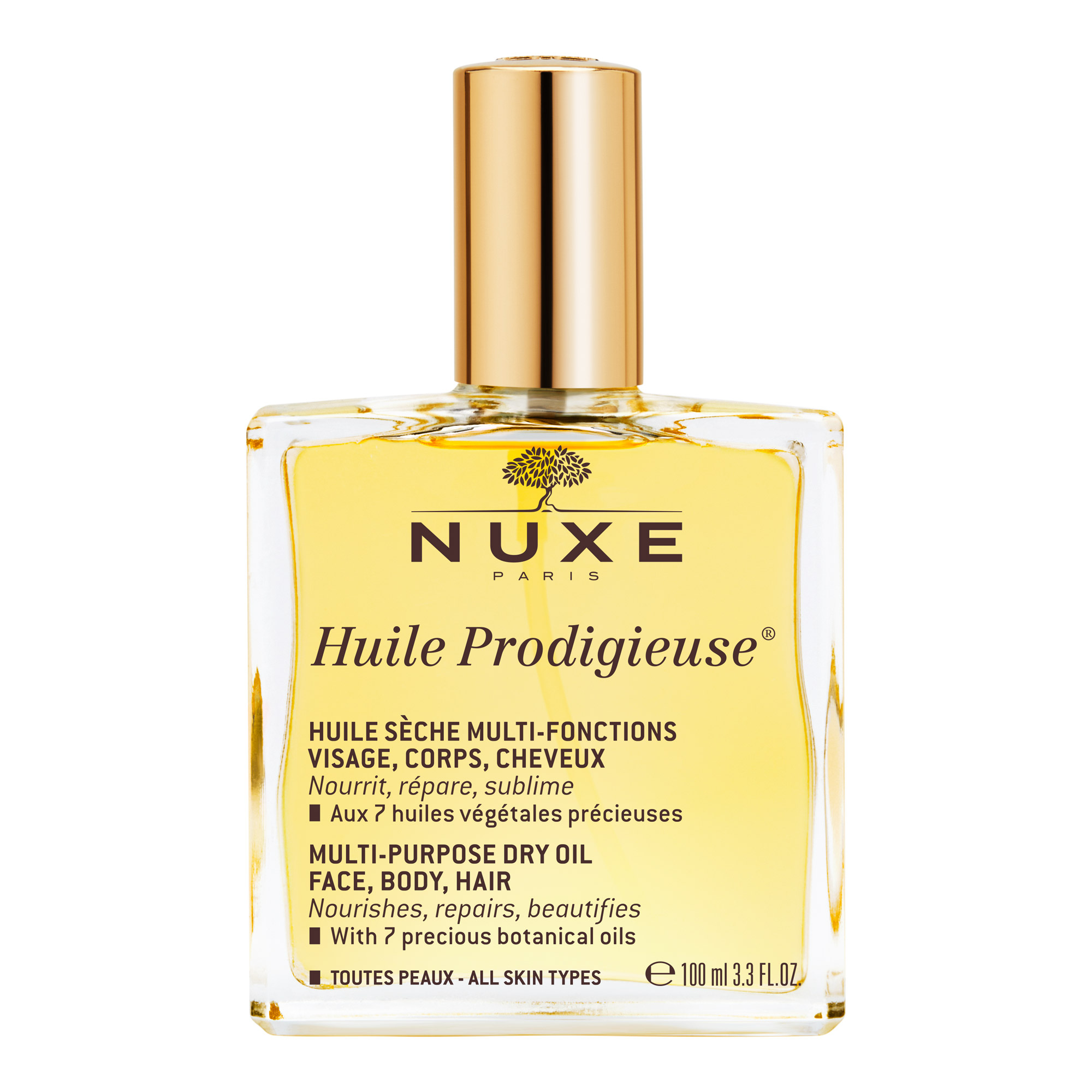 Nuxe Huile Prodigieuse - Olio multifunzione per viso, corpo e capelli - 100 ml
