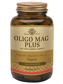 Oligo Mag Plus - Integratore a base di Magnesio - 100 tavolette Oligo Mag Plus - Integratore a base di Magnesio - 100 tavolette