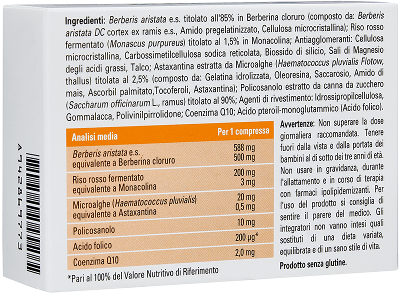 ArmoLipid Plus - Integratore per il colesterolo - 30 compresse - Confezione Italiana Originale ArmoLipid Plus - Integratore per il colesterolo - 30 compresse - Confezione Italiana Originale