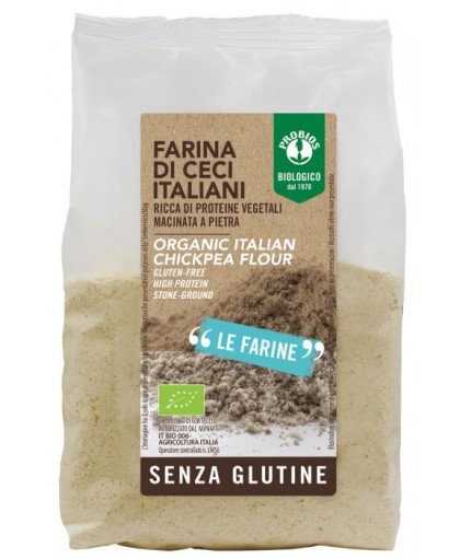 Probios Farina di Ceci Bio Senza Glutine 375 g