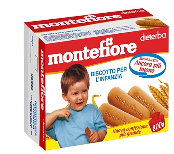 Montefiore biscotto per l'infanzia 800 g Montefiore biscotto per l'infanzia 800 g