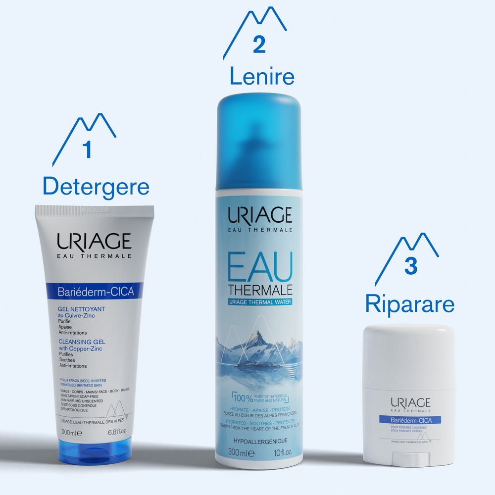 Uriage Bariéderm Stick Isolante Riparatore Pelle Secca e Screpolata 22 g Uriage Bariéderm Stick Isolante Riparatore Pelle Secca e Screpolata 22 g