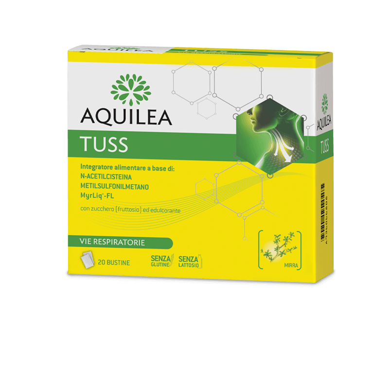 Aquilea Tuss elimina la tosse e aiuta a respirare 20 Bust Aquilea Tuss elimina la tosse e aiuta a respirare 20 Bust