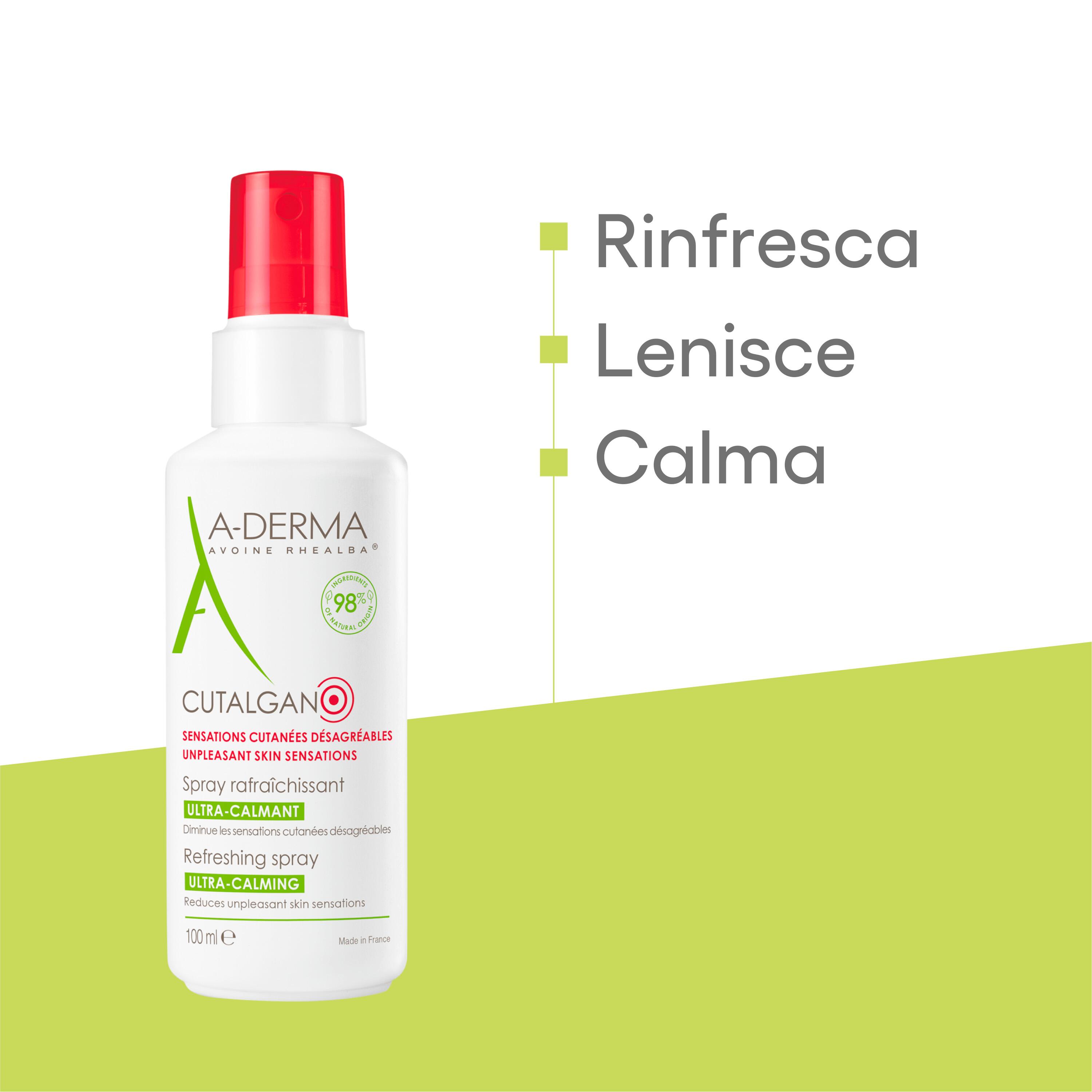 A-Derma Cutalgan - Spray Rinfrescante Ultra-Lenitivo 100 ml
