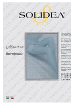 Solidea Marilyn Class 1 Autoreggente Compressiva Punta Aperta Colore Nature Taglia ML